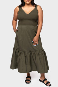 Elan - Luna Mixed Media Dress