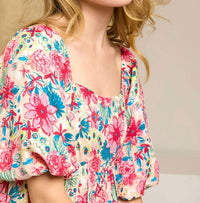 In The Beginning - Squareneck Mini Dress