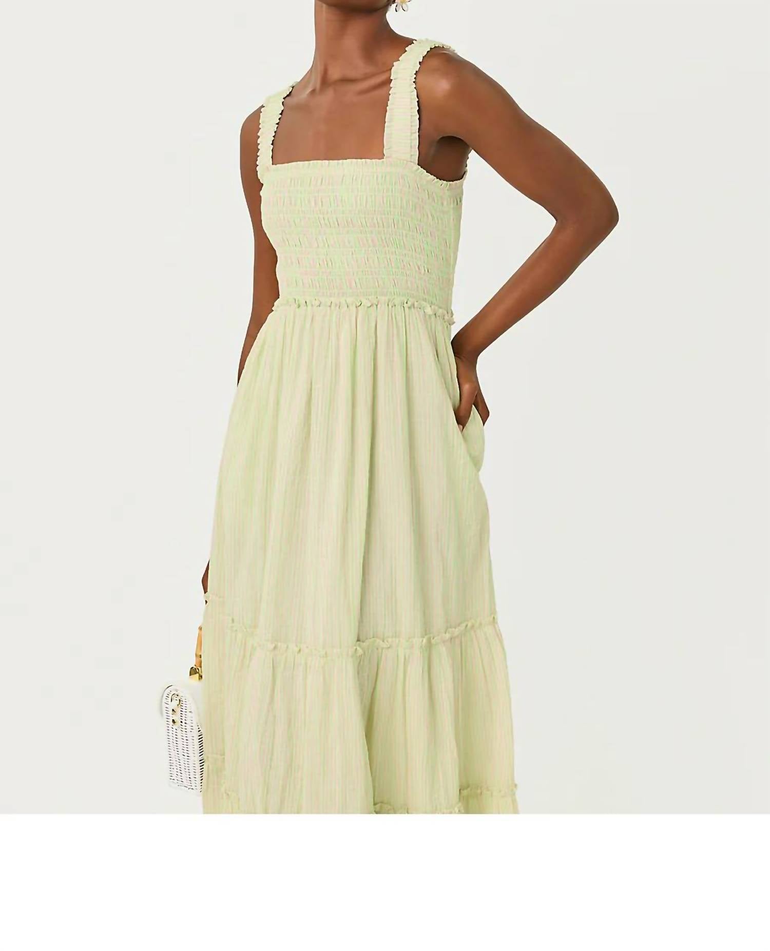 Lilly Pulitzer - Hadly Smocked Maxi Dress