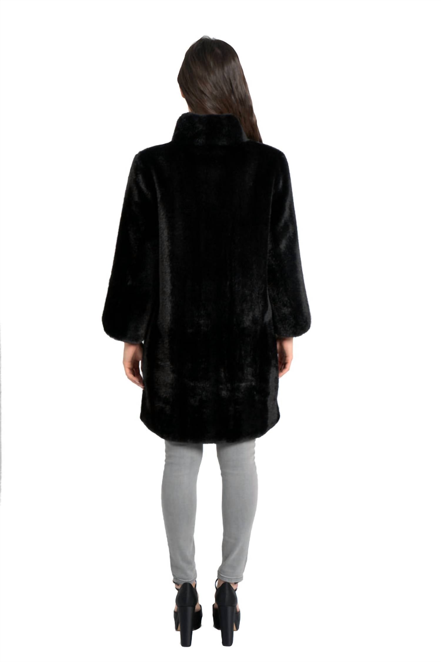 Love Token - Steve Faux Fur Coat
