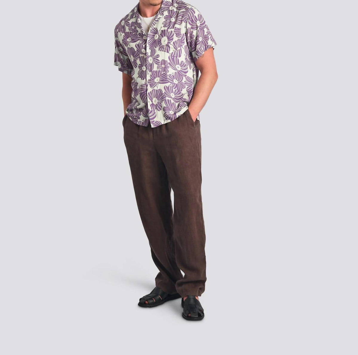 Bather - Taro Breeze Camp Shirt