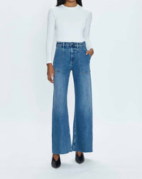 Pistola - Penny Utility High Rise Wide Leg Jeans