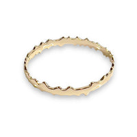 Jagged Halo Jewelry - Women's Yennefer Bangle Bracelet