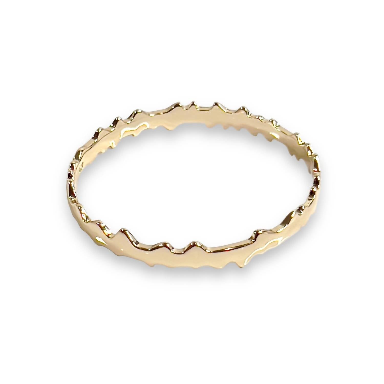 Jagged Halo Jewelry - Women's Yennefer Bangle Bracelet