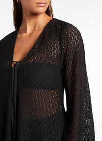Jets - Women's Stretch Lace Maxi Kaftan