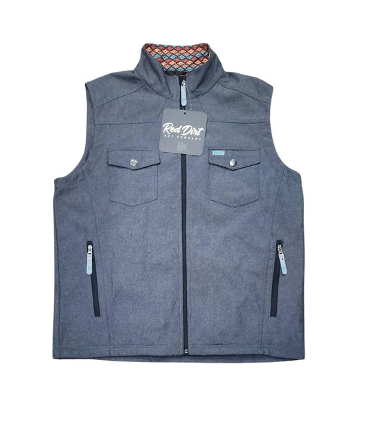 Red Dirt Hat Company - Men's Zip Up Vest