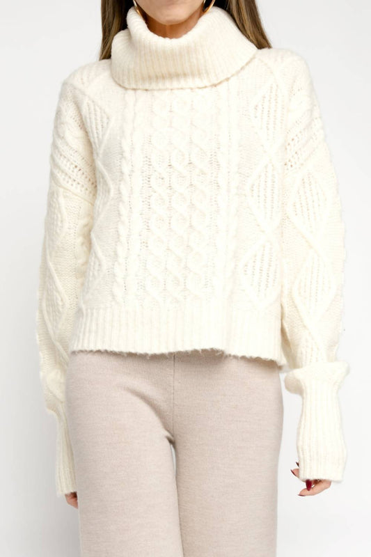 Nsf - Rosae Turtleneck Pullover Sweater