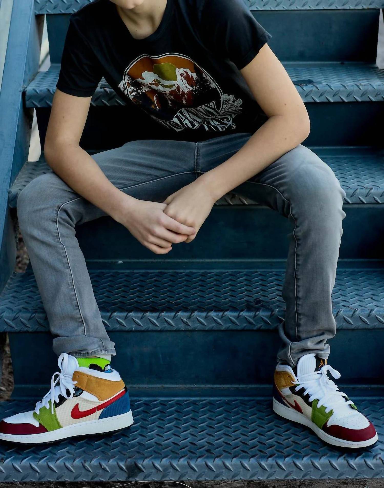 Rowdy Sprout - Boys' Johnny Cash Organic Tee