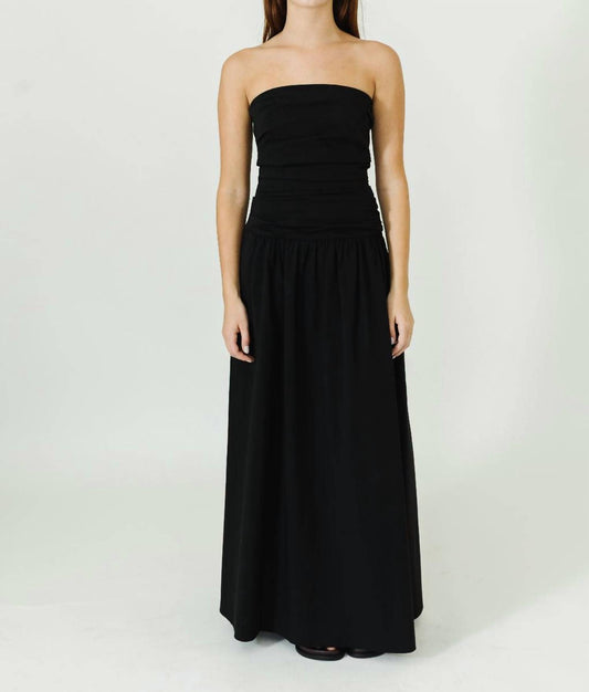 St. Agni - Strapless Tie Back Dress