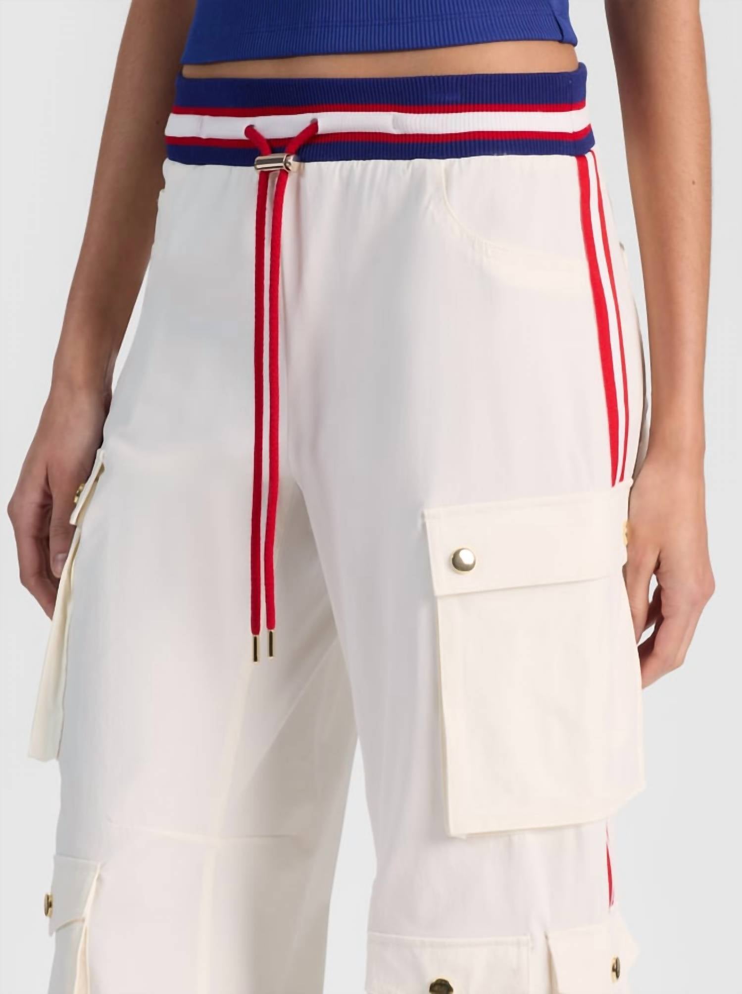 Alice + Olivia - Olympia Mr Baggy Pull On Cargo