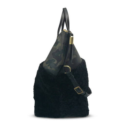 Kempton & Co. - Morleigh Foldover Shearling Tote