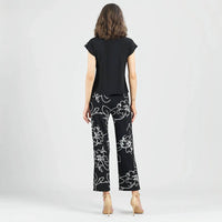 Clara Sunwoo - Drape Neck Floral Top