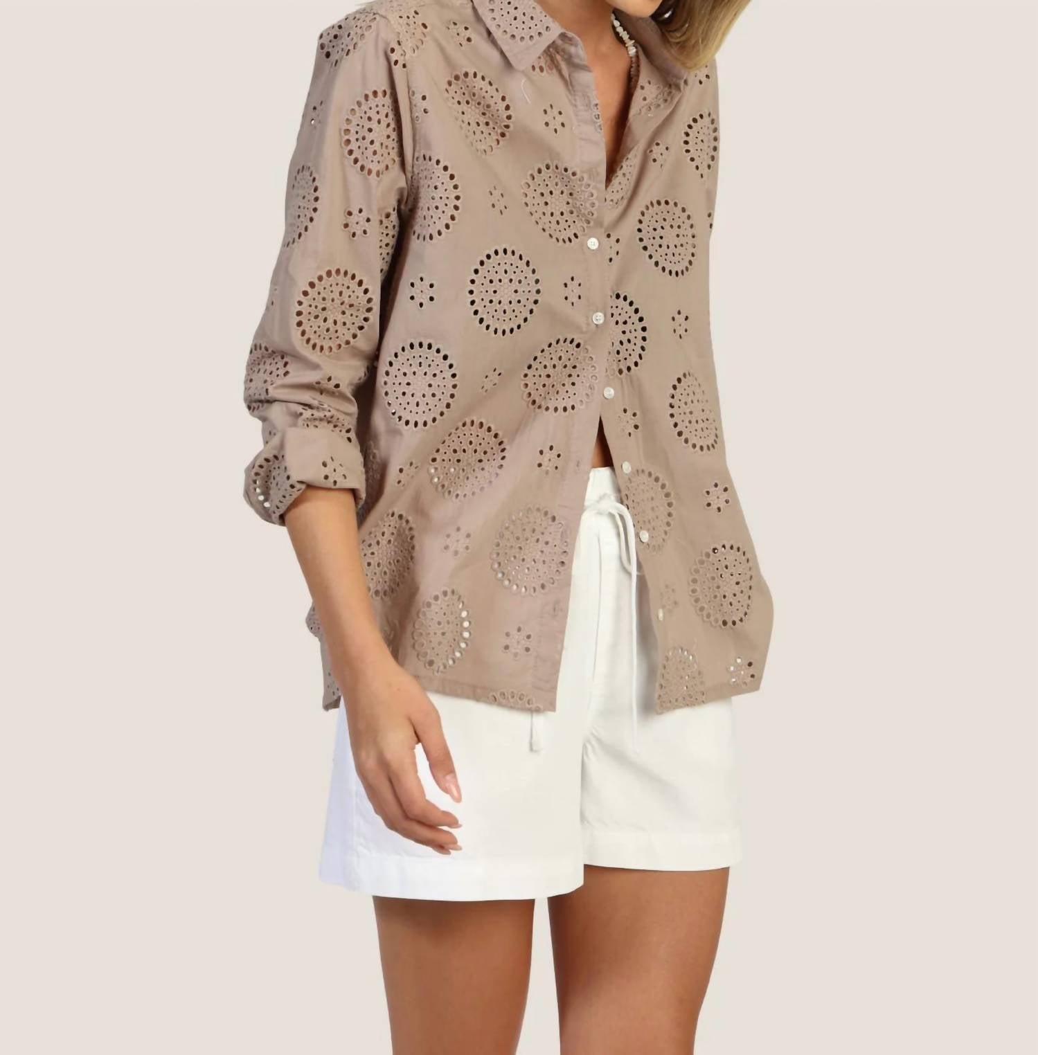 Dylan - Elle Button Up Top