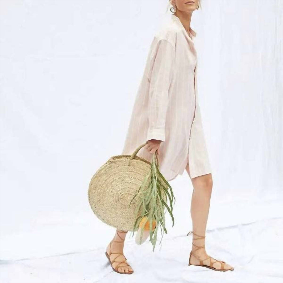 Panier Des Sens - Beach Straw Bag Moroccan Basket