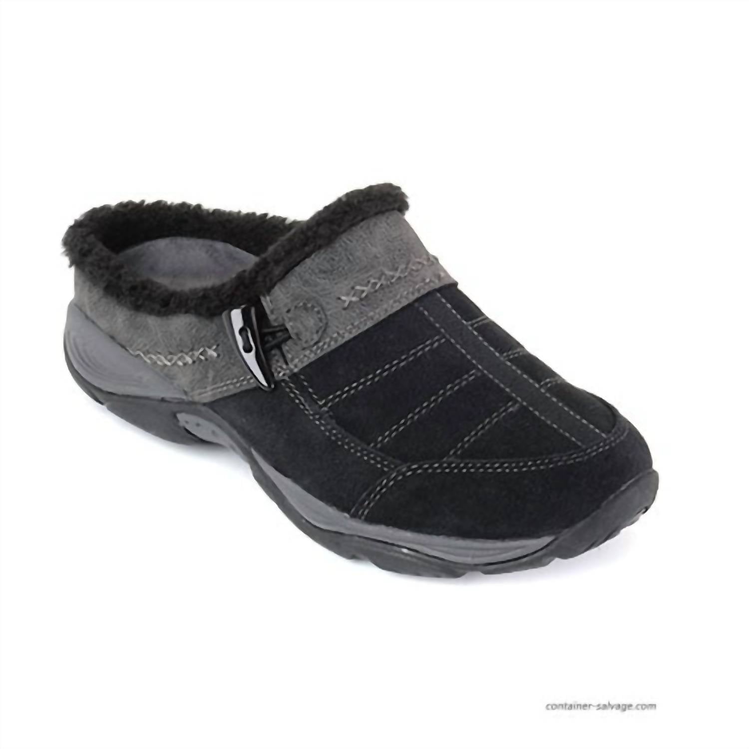 easy spirit Women's Frost Slip-on Clog in black - women's shoe