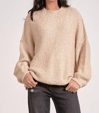 Elan - Crewneck Boucle Sweater