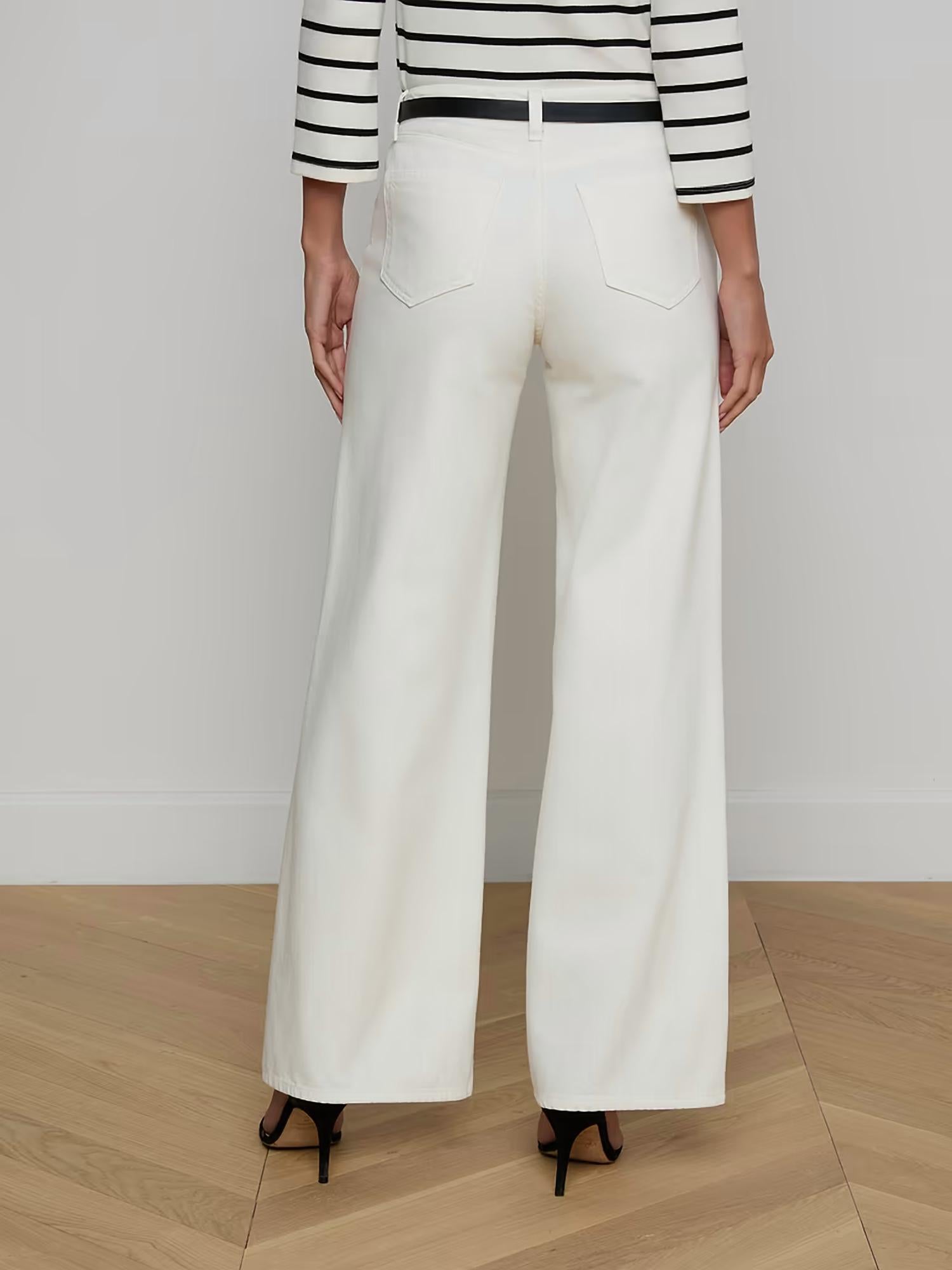 L'Agence - Alicent Wide-leg Jeans