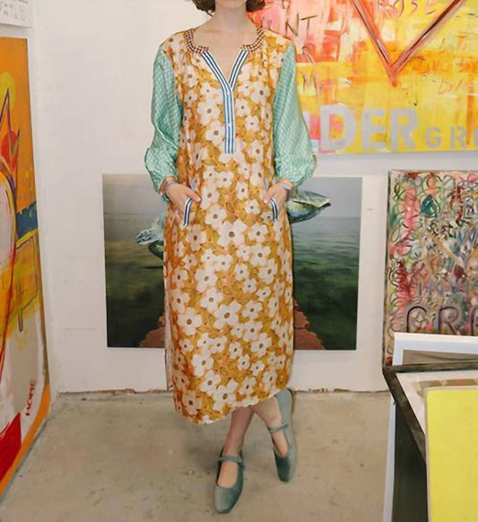 Me369 - Amelie Deep V-neck Dress