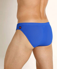 Jack Adams Racer Mesh Swim Brief in royal - men's item - alternate view