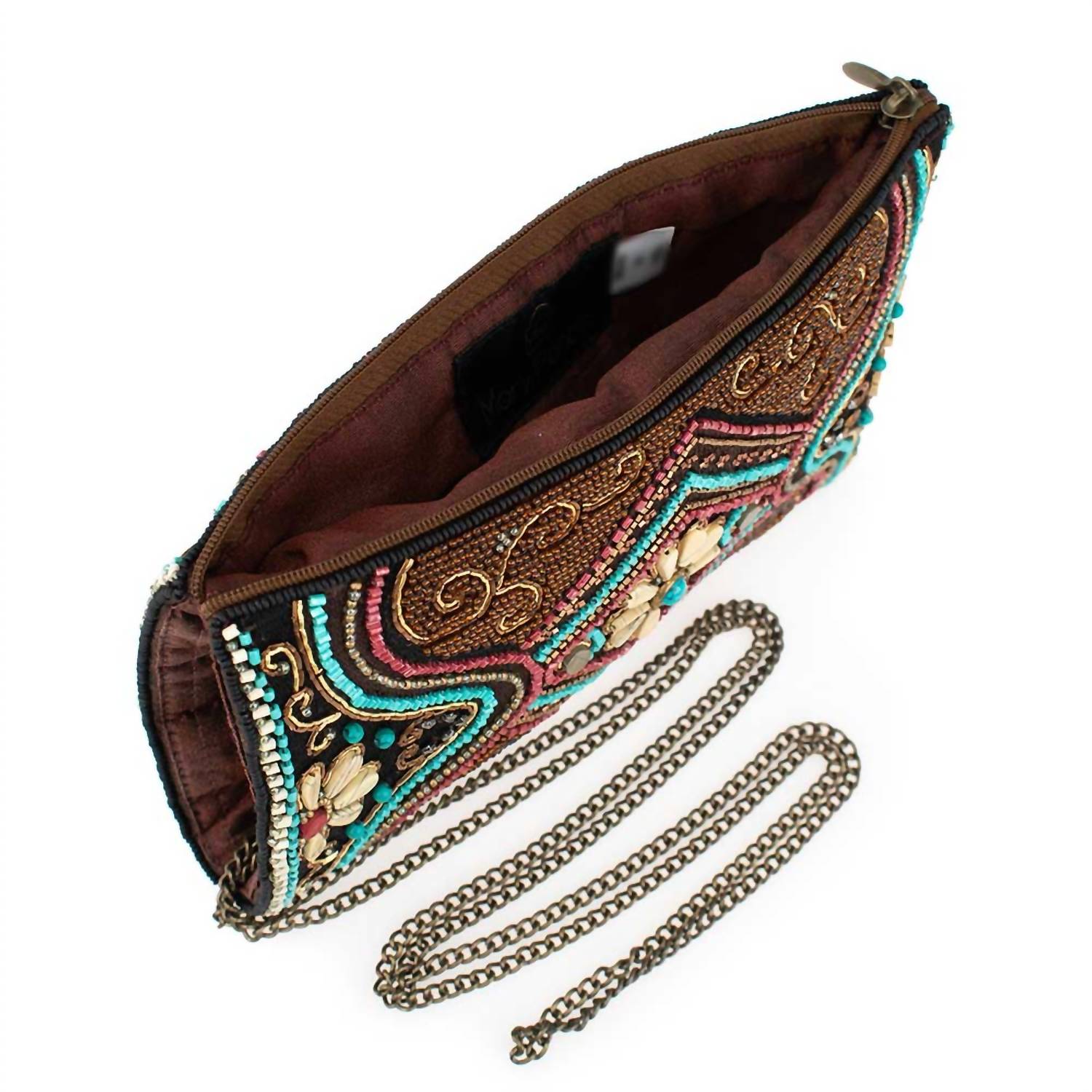Mary Frances - Women's Tapestry Crossbody Phone Bag