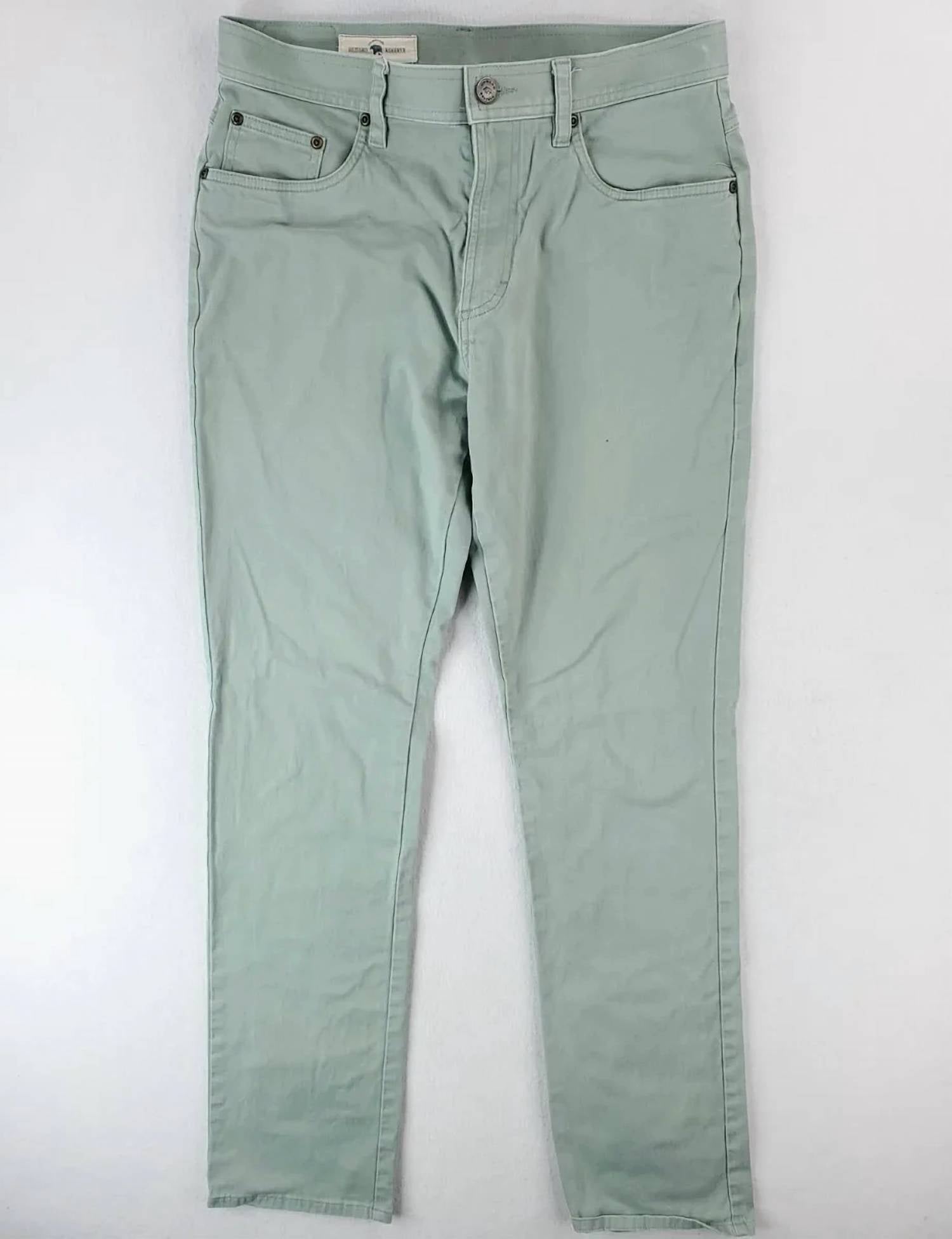 ONWARD RESERVE Men's Five Pocket Stretch Pant in lily pad - men's pants