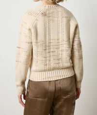 Lilla P - Open Stitch Crewneck Sweater