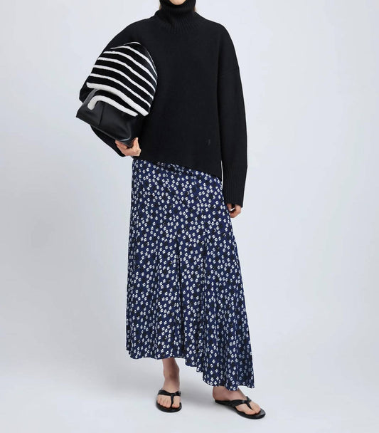 Proenza Schouler - Joelle Skirt In Printed Silk Viscose