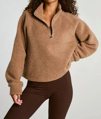 Year Of Ours - Lucia Half Zip Sherpa Jacket