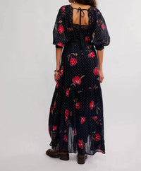 Free People - Morning Meadows Long Sleeve Maxi Dress