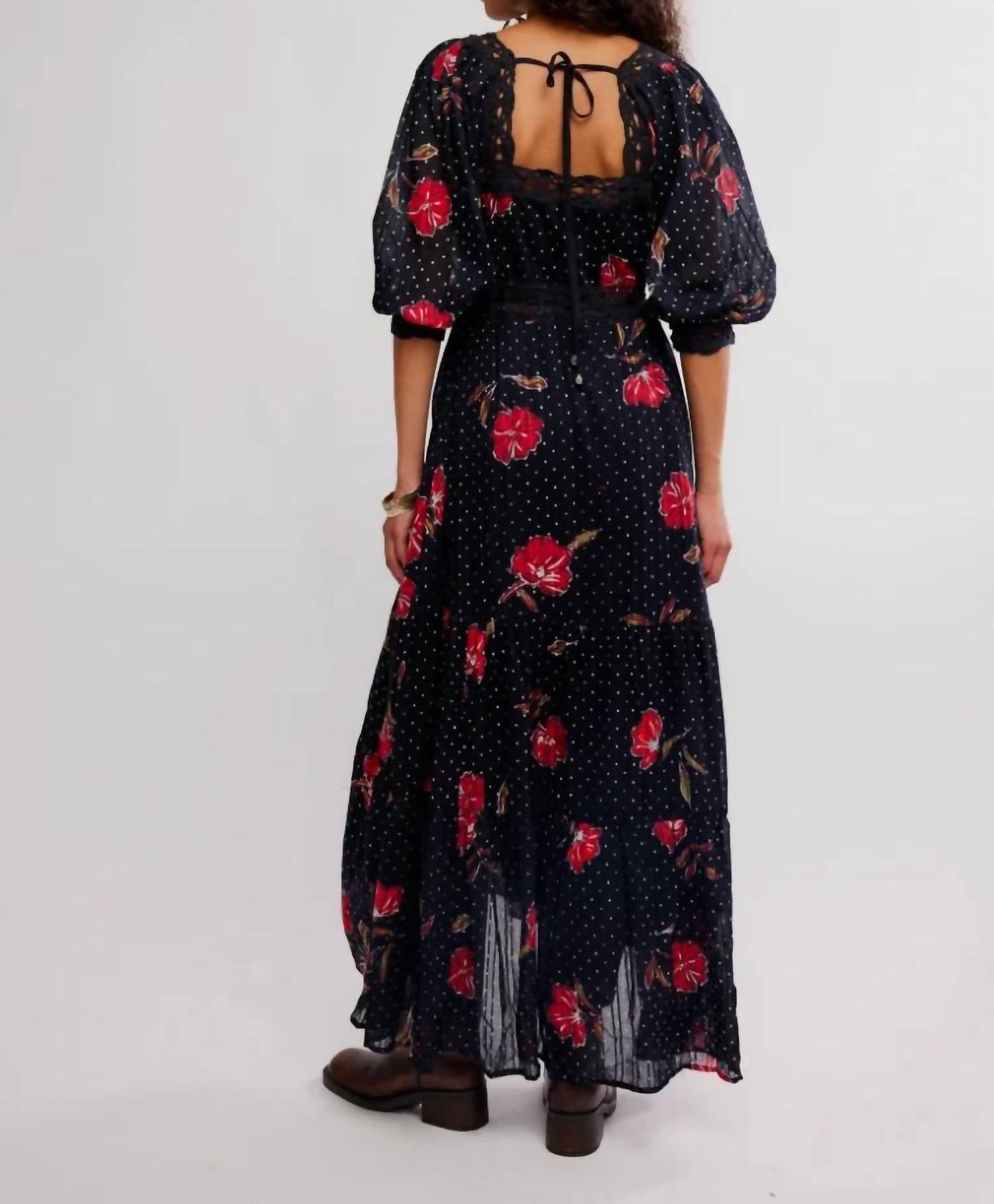Free People - Morning Meadows Long Sleeve Maxi Dress