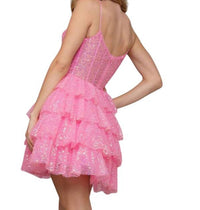 Colors Dress - Sleeveless Cocktail Mini Dress