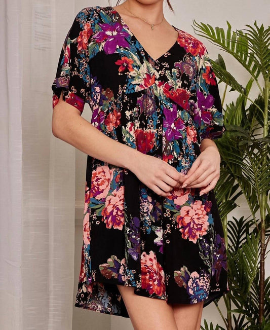Andree By Unit - Floral Babydoll Dress