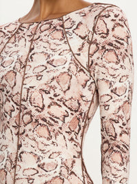 KIVARI Jersey Maxi Dress in simone - women's dress - view 5