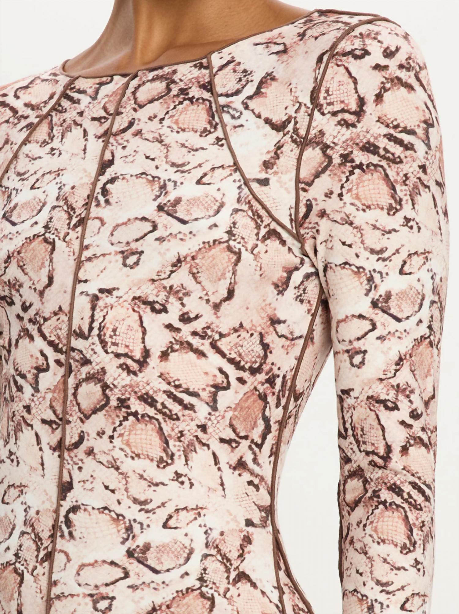 KIVARI Jersey Maxi Dress in simone - women's dress - view 5