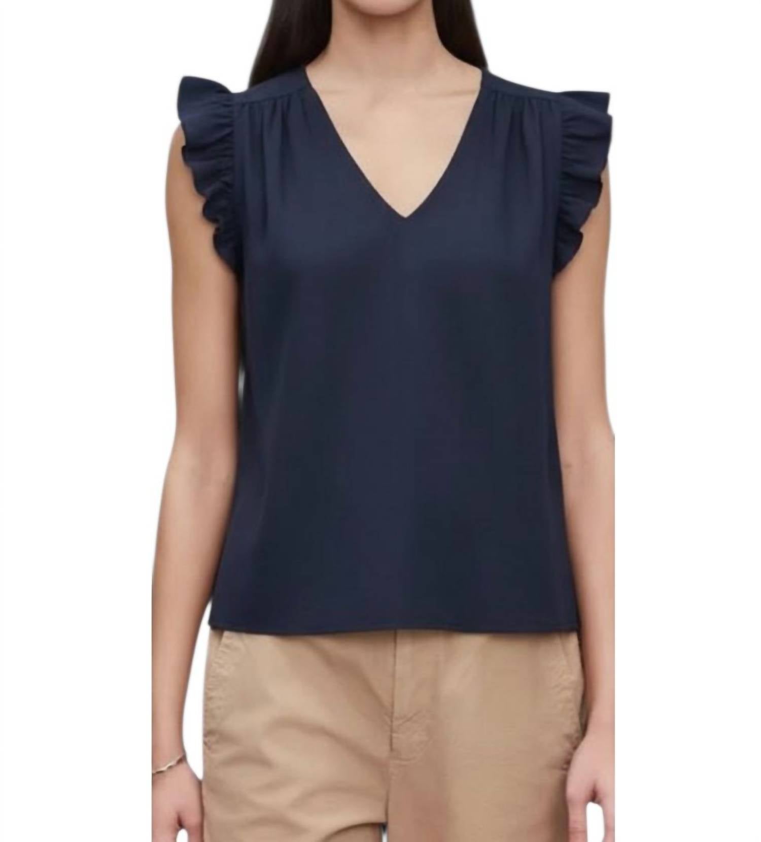 Velvet By Graham & Spencer - Kandra V-neck Blouse