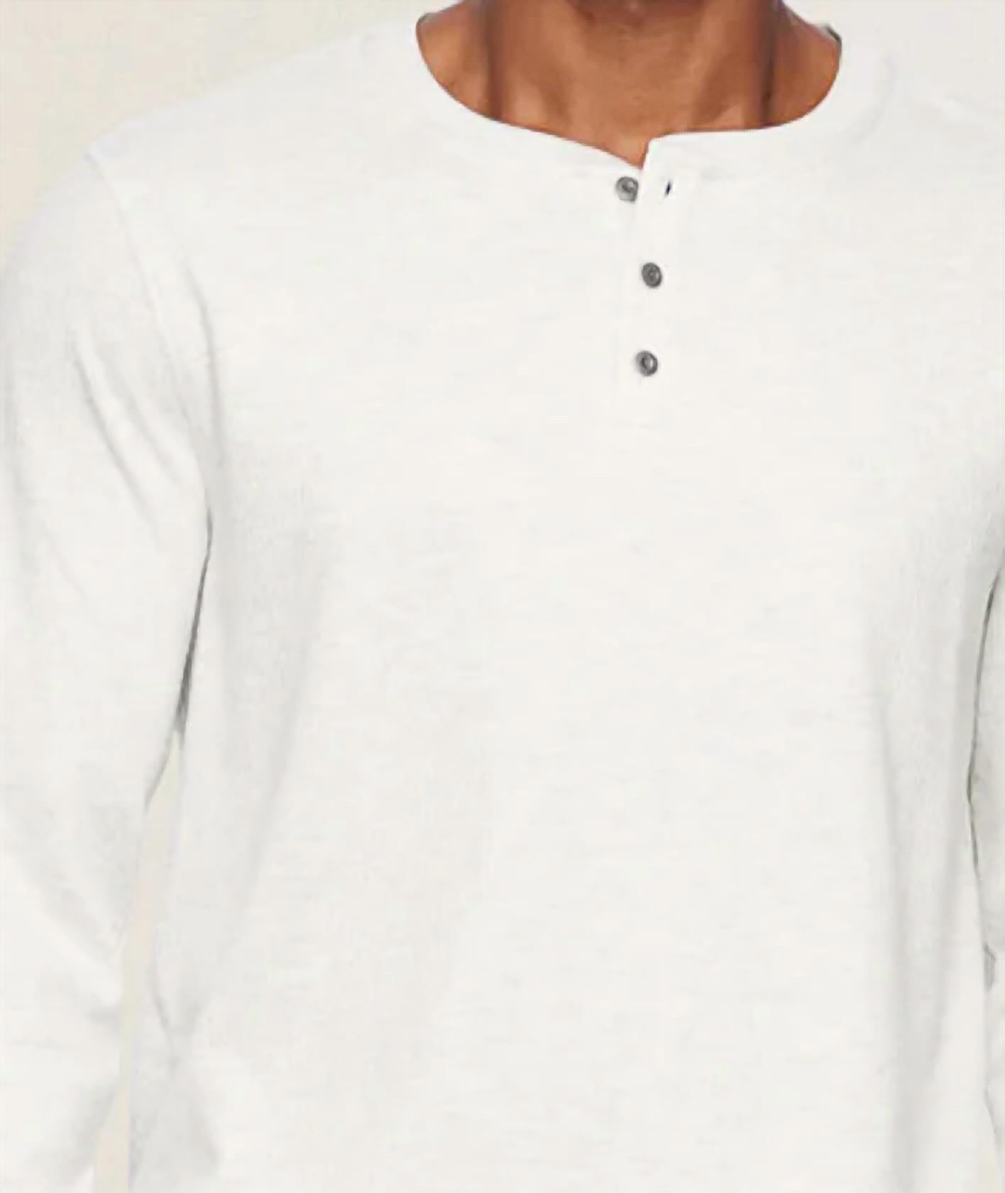 Flags & Anthem - Chad Soft Waffle Henley Top