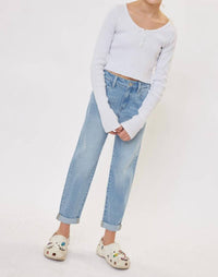 Kancan - Mini Mom Fit Jeans Tweens