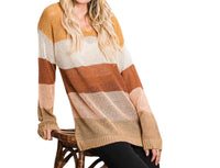 Cotton Bleu - Color Block Sweater
