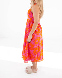 J.Marie - Mara Ric Rac Cross Midi Dress