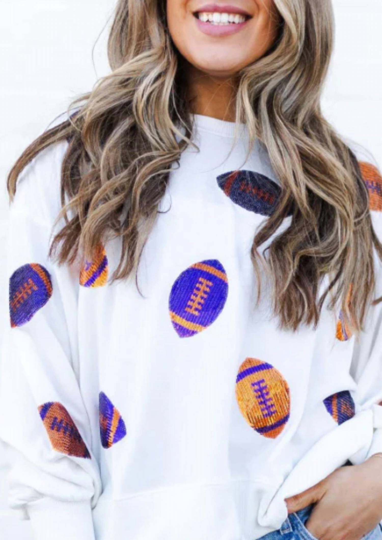 Mary Square - Footballs Millie Sweatshirt