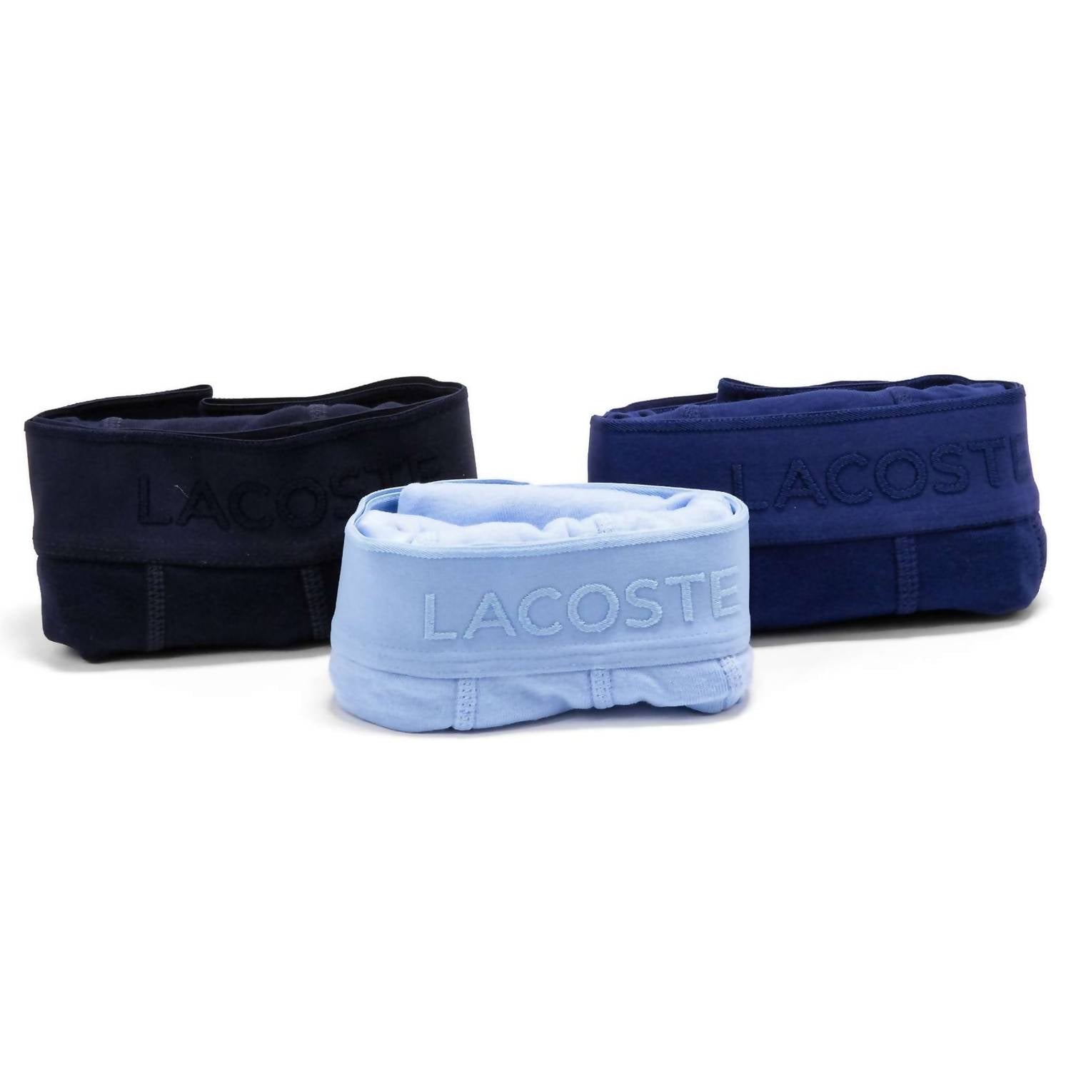 Lacoste - Men's Essentials Classic 3-pack Cotton Trunks