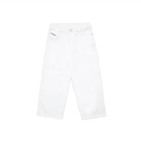 Diesel - Girls Wide Leg Denim Jeans