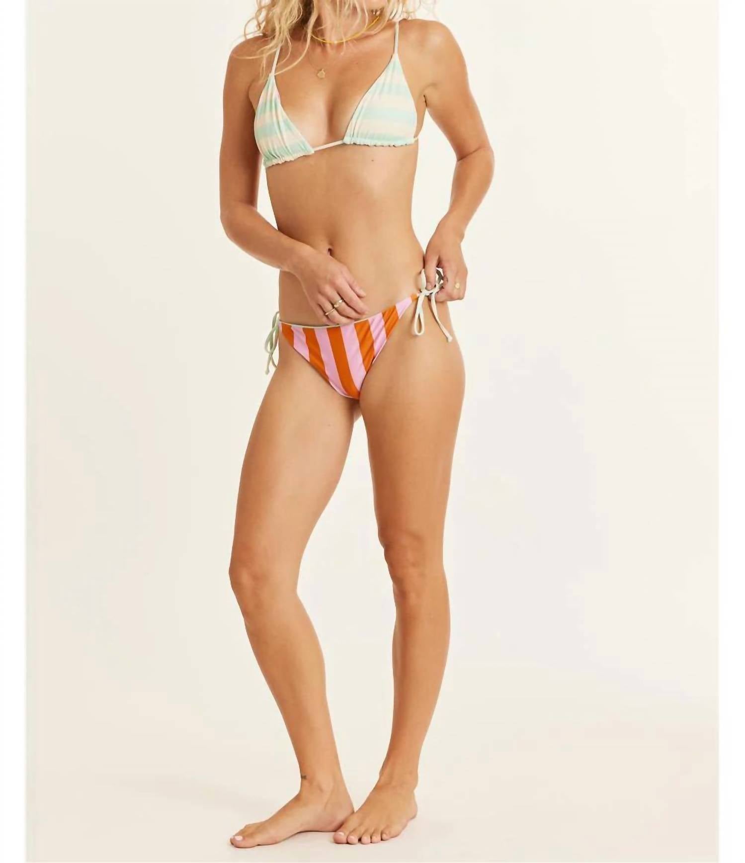 Sisstrevolution - Chasing Tides Reversible Tie-side Bikini Bottom