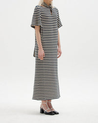 SICILIA SHORT SLEEVE TIE BACK DRESS