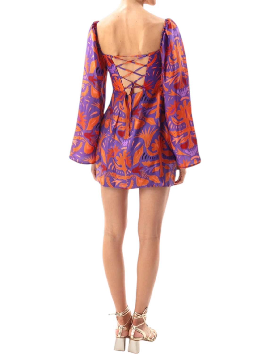 Movom - Square Neck Mini Dress