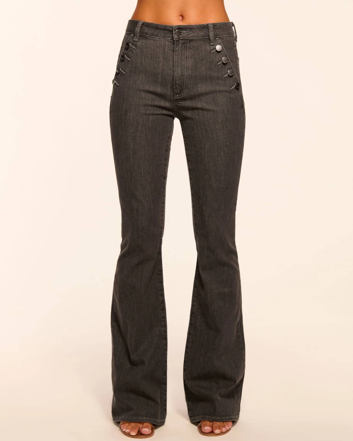 Ramy Brook - Helena High-rise Flare Jean