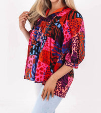 J.Marie - Jade Puff Sleeve Tunic