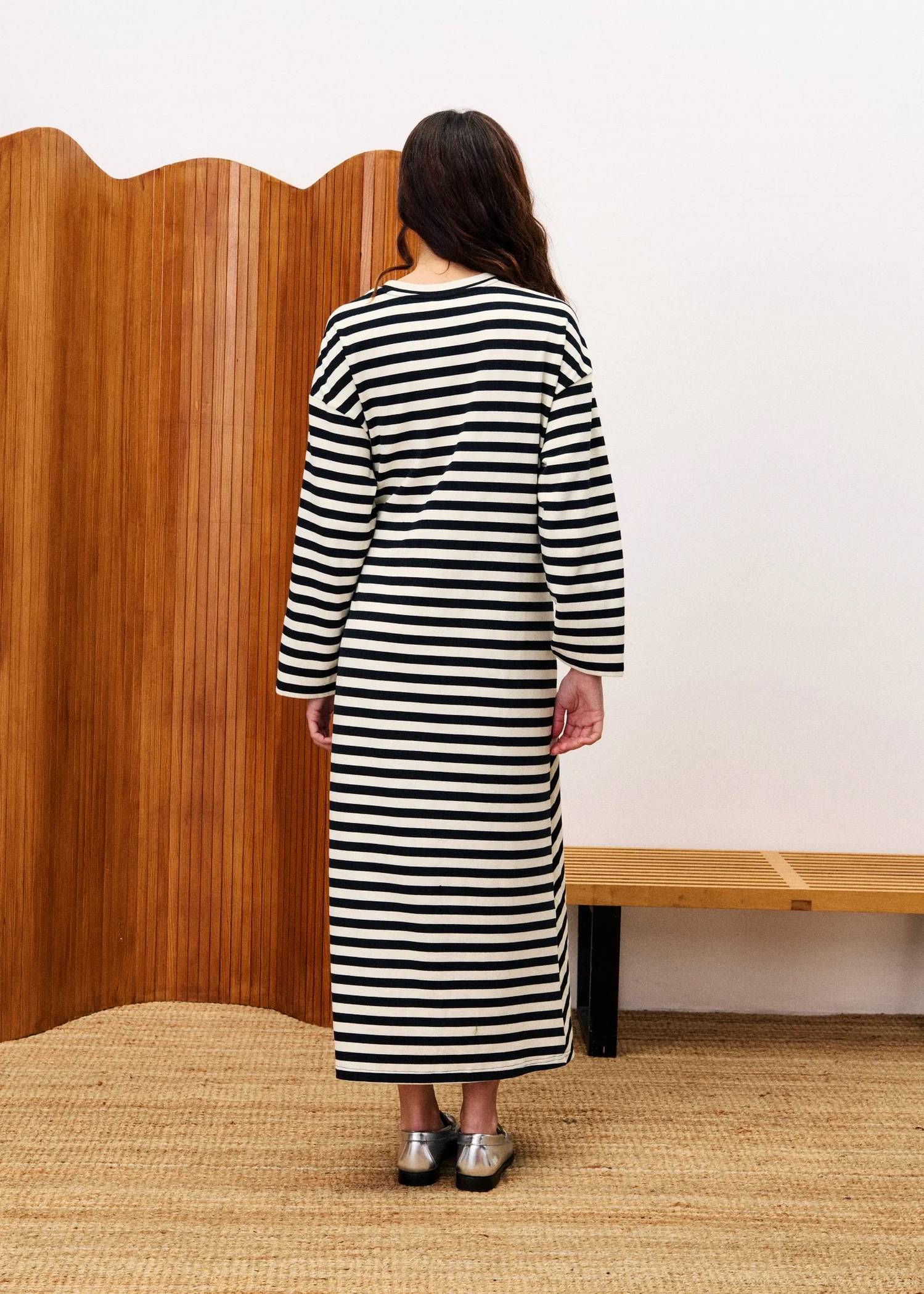 Frnch - Fenouil Stripe Maxi Dress