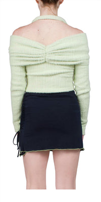 Siedrés - Ledi Off-the-shoulder Ruched Knit Top