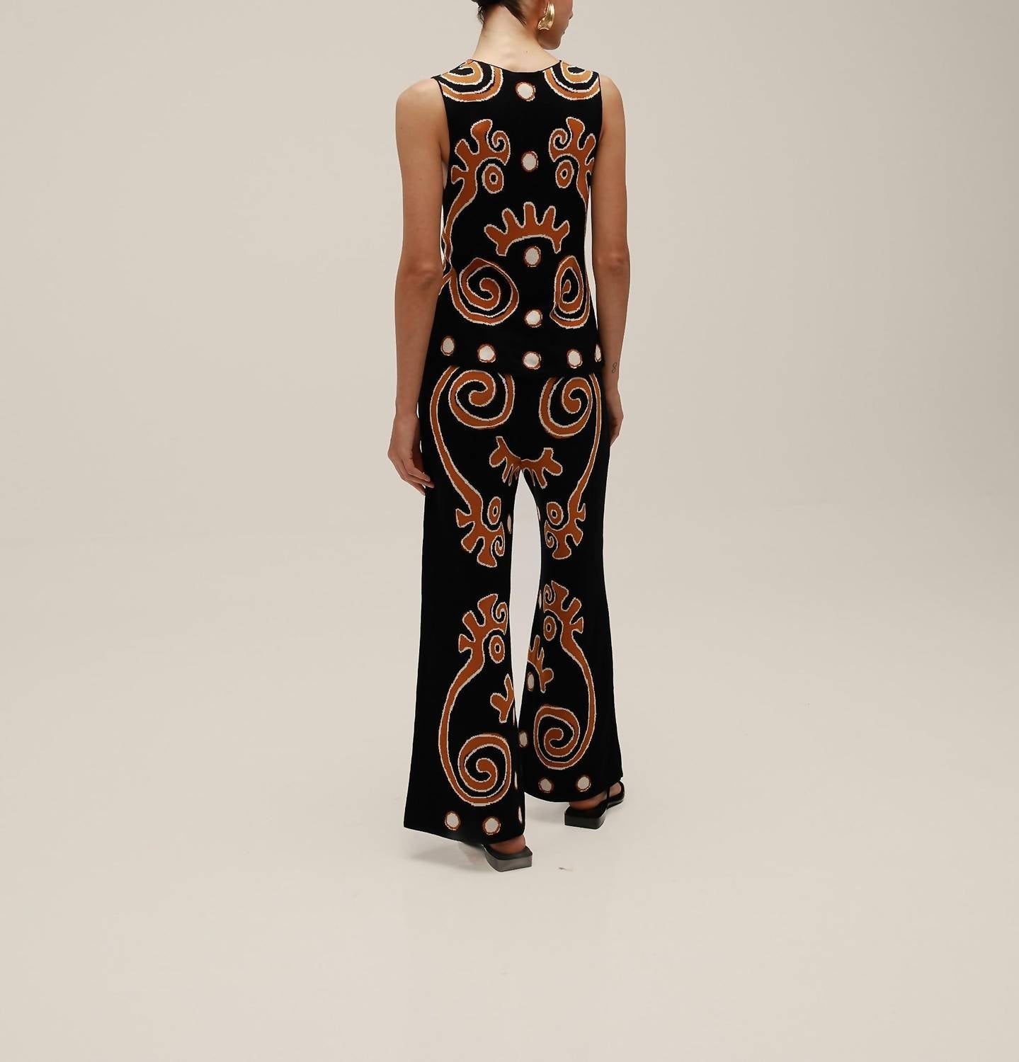 Cala De La Cruz - Ilalo Wide Leg Pants